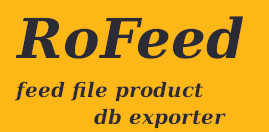 RoFeed - feed file product db exporter